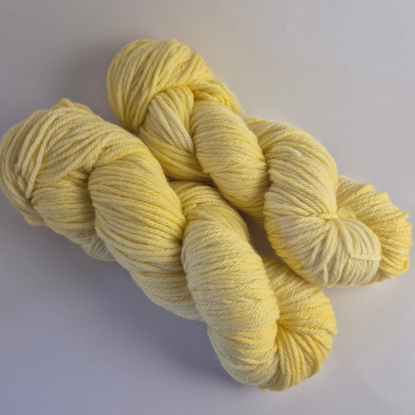 Canary – Hand Dyed 100% Merino Yarn (8ply DK, 100g Skein)