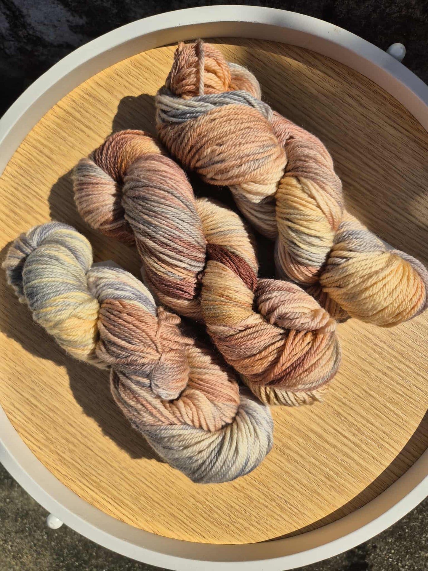 Emu – Hand Dyed 100% Merino Yarn (8ply DK, 100g Skein)