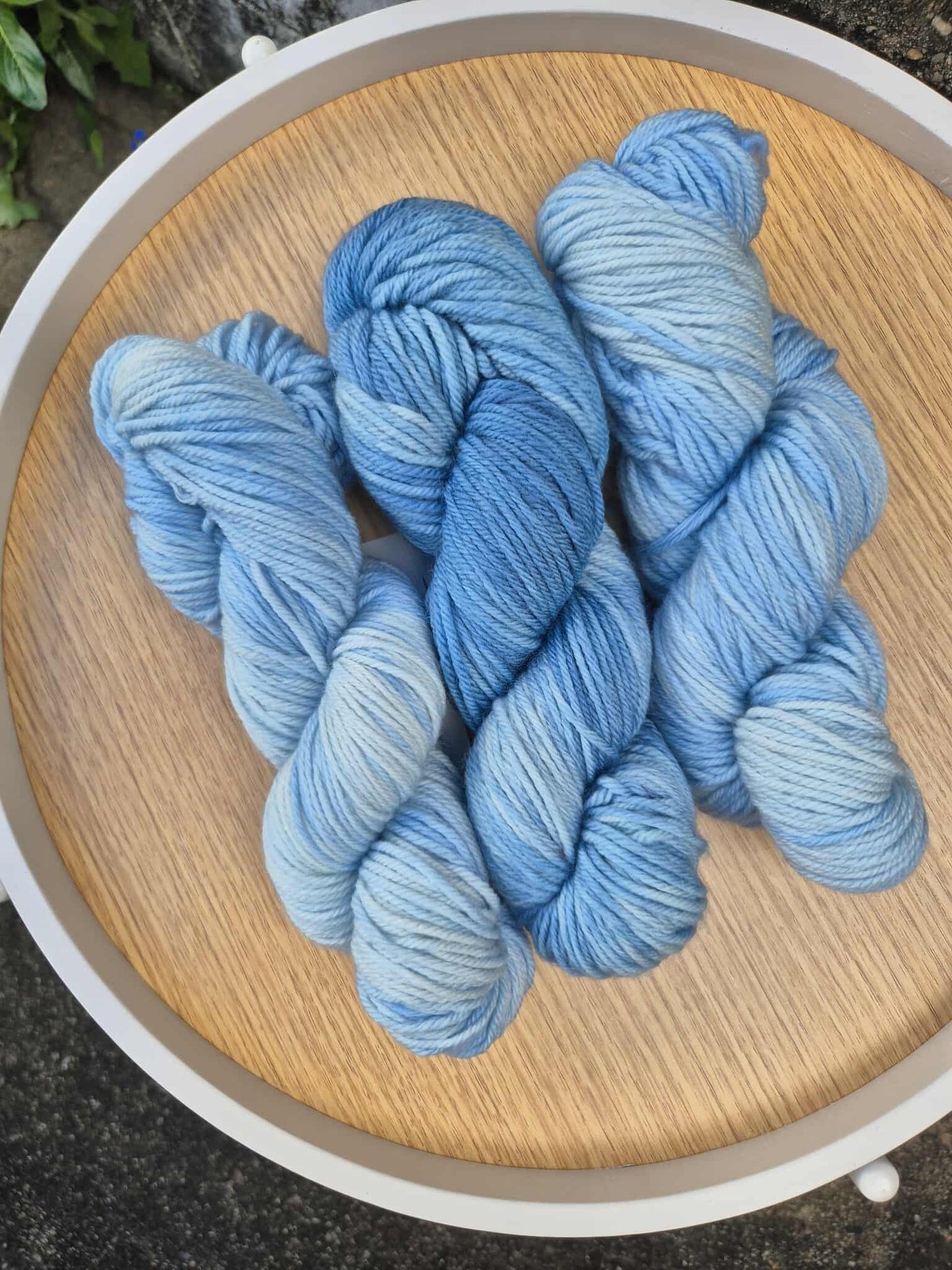 Fairy Wren – Hand Dyed 100% Merino Yarn (8ply DK, 100g Skein)