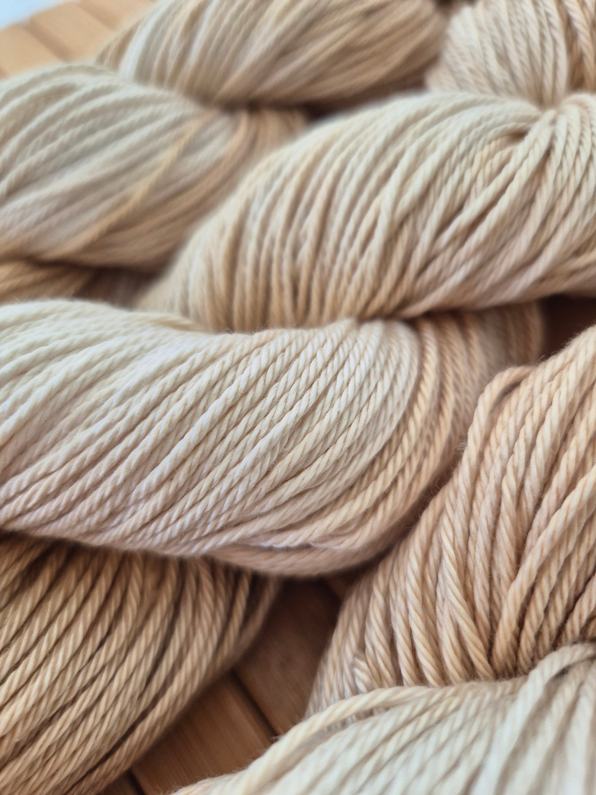 Jersey Caramel — 100% Peruvian Pima Cotton (DK/8ply)