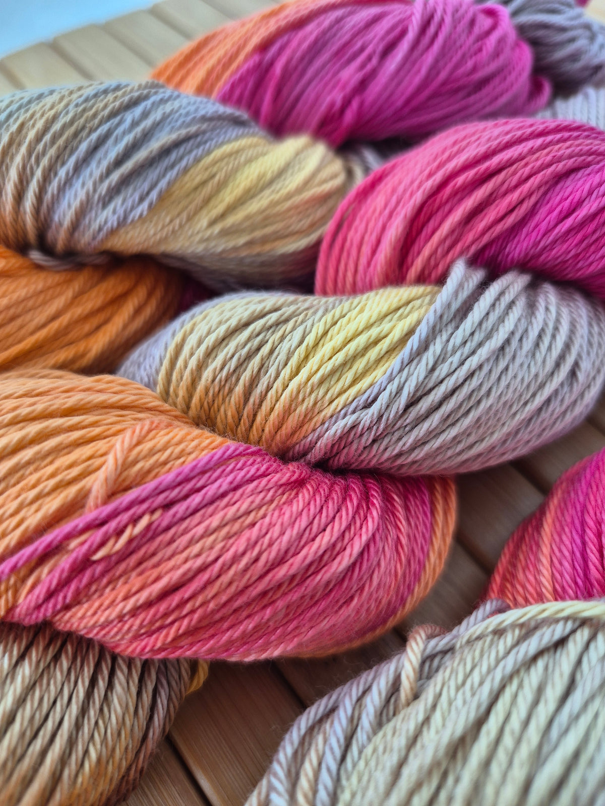Mango Tango — 100% Peruvian Pima Cotton (DK/8ply)