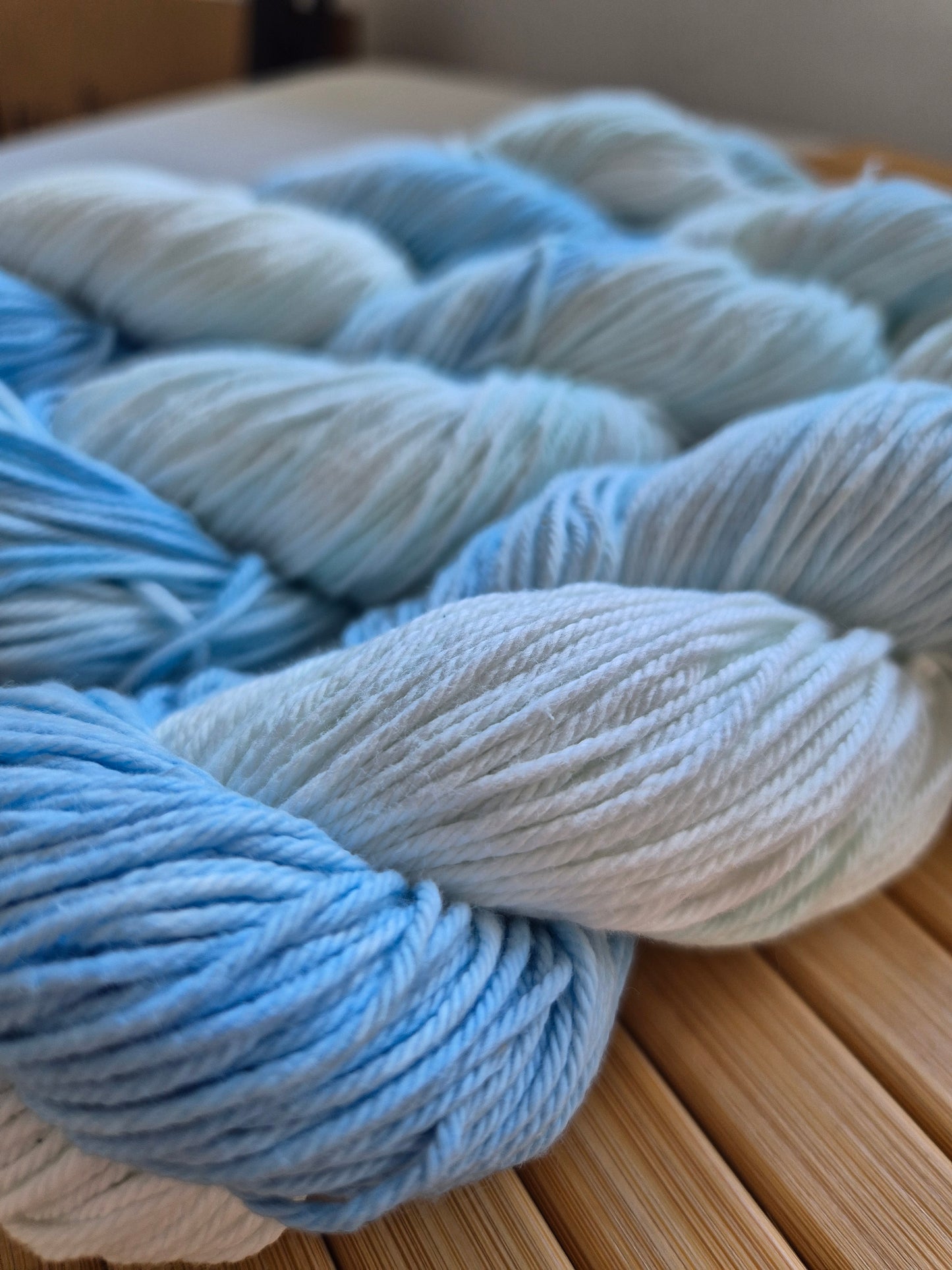 Seafoam – Hand Dyed 100% Cotton Yarn | 8ply