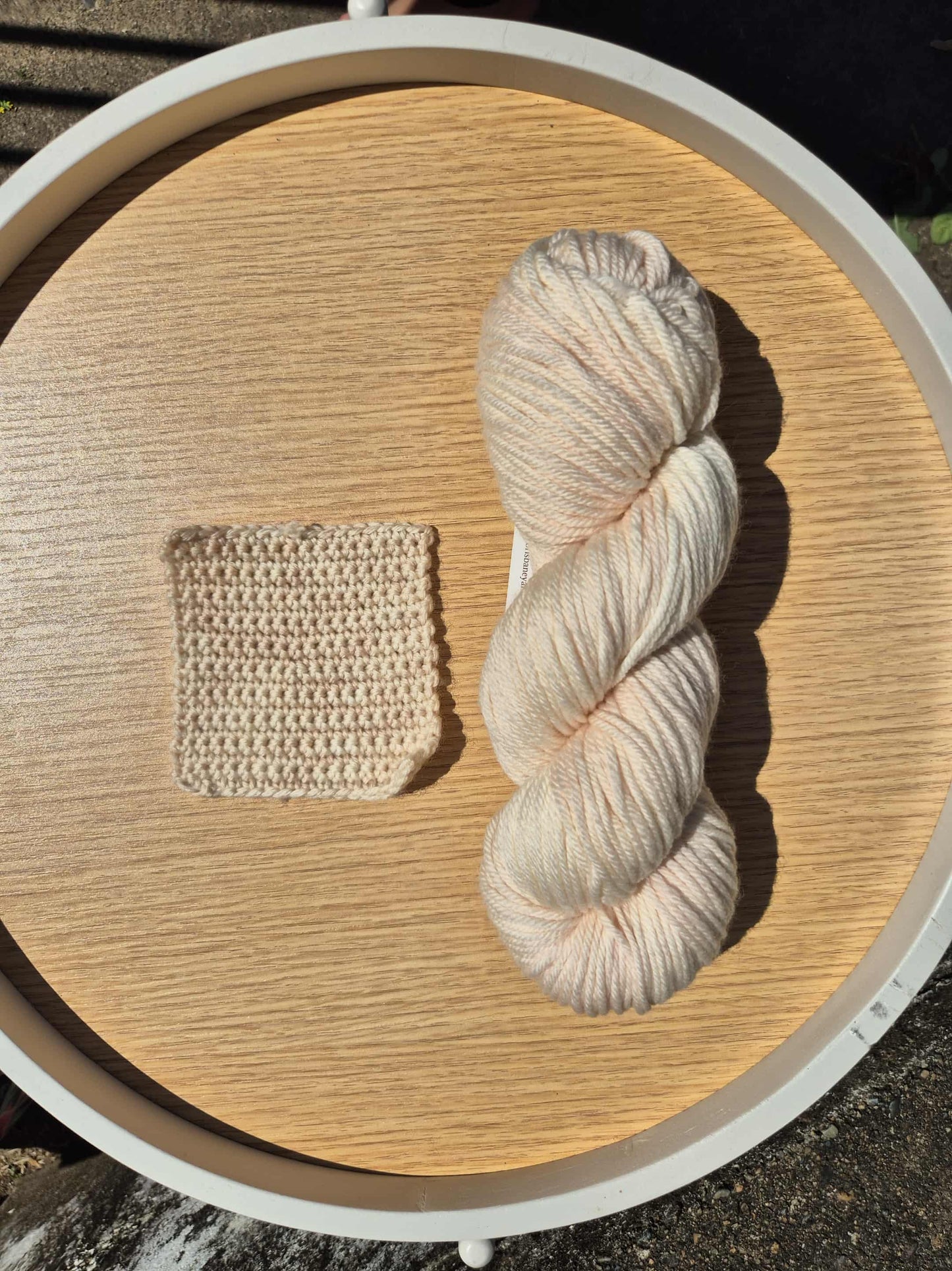 Wheat – Hand Dyed 100% Merino Yarn (8ply DK, 100g Skein)