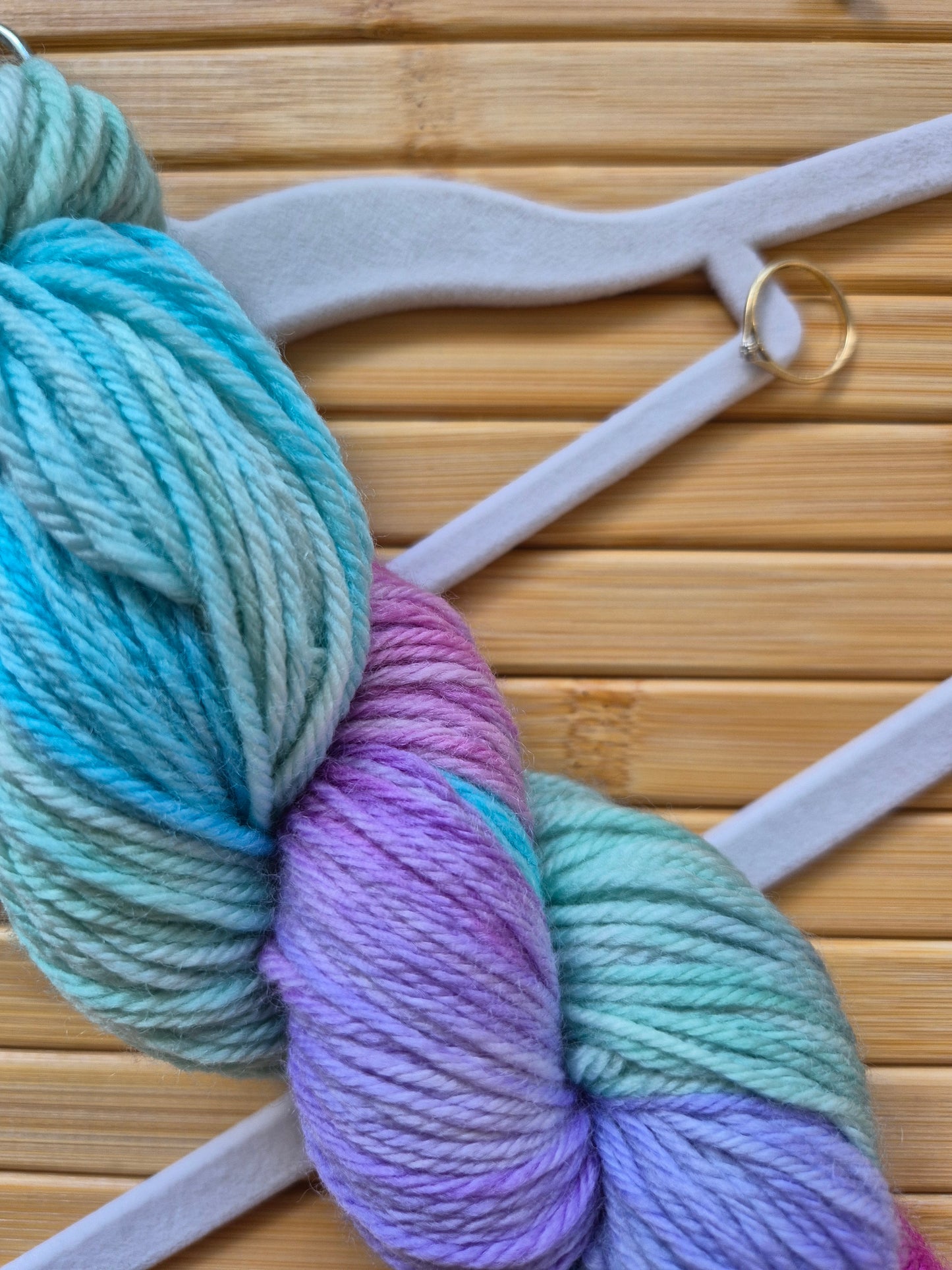 Aurora Borealis – Hand Dyed 100% Merino Wool | 8ply & 4ply Available