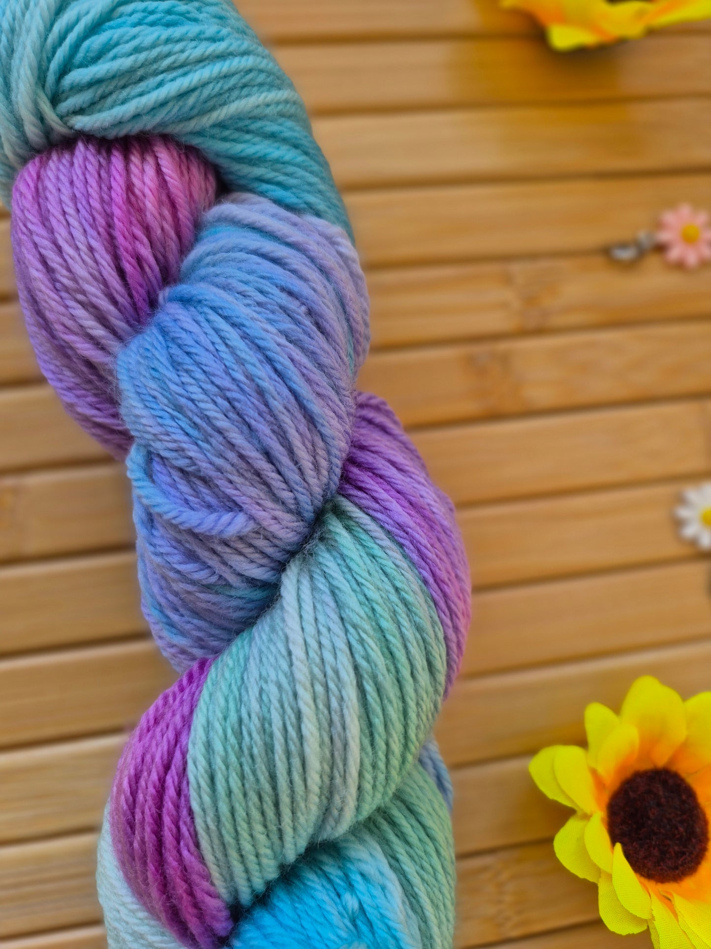 Aurora Borealis – Hand Dyed 100% Merino Wool | 8ply & 4ply Available