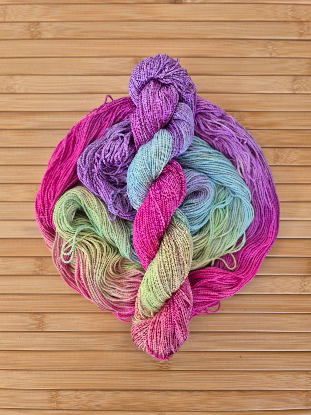 Aurora Borealis — 100% Peruvian Pima Cotton (DK/8ply)