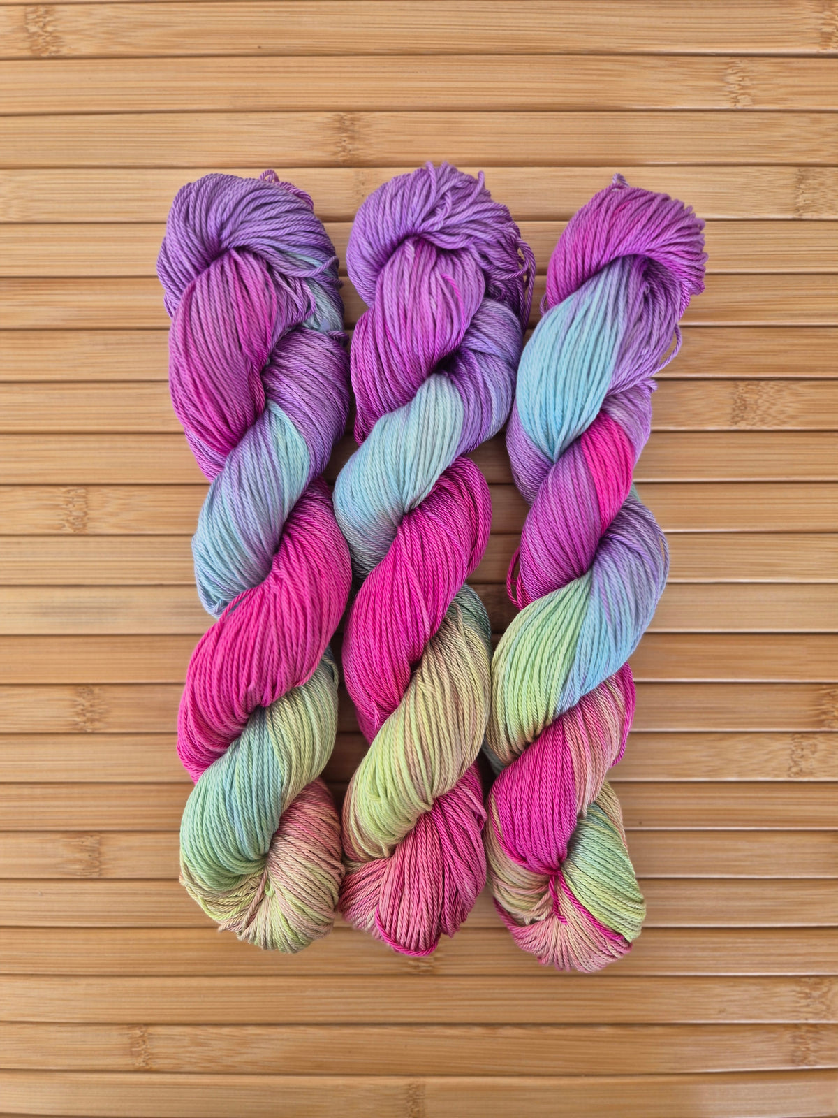 Aurora Borealis — 100% Peruvian Pima Cotton (DK/8ply)