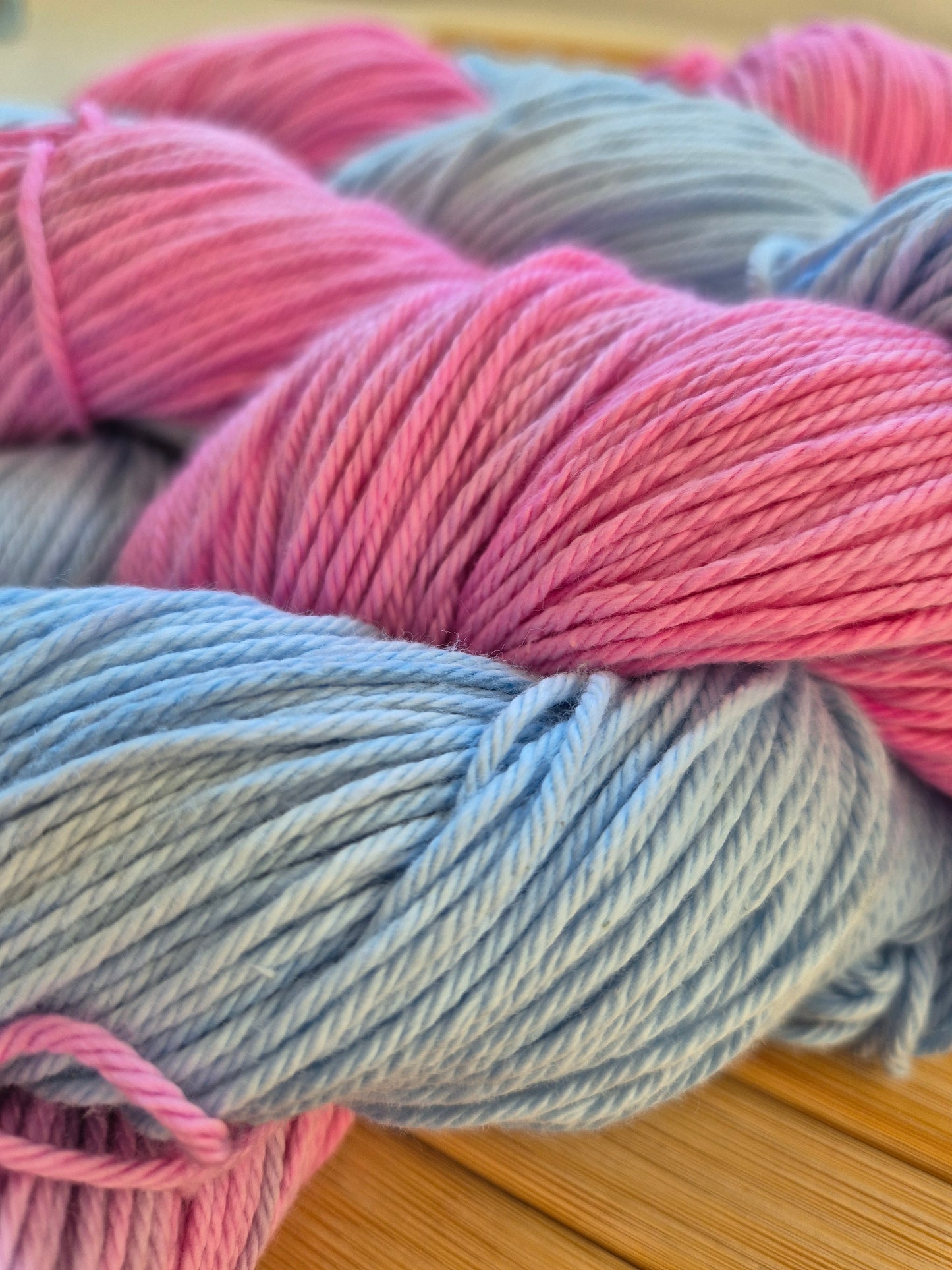 Bourke’s Parrot – Hand Dyed 100% Cotton Yarn | 8ply