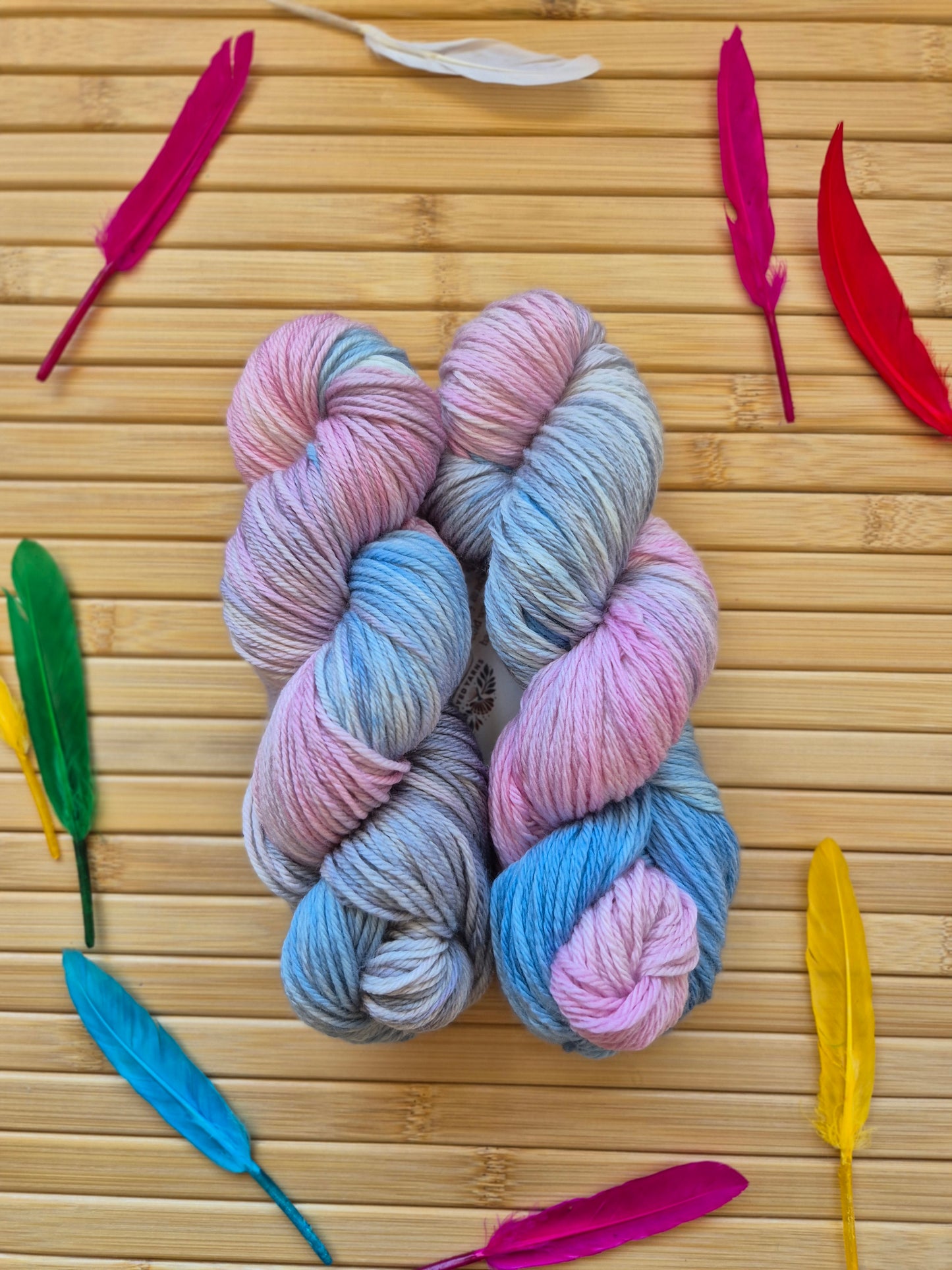 Bourke’s Parrot – Hand Dyed 100% Merino Wool | 8ply & 4ply Available