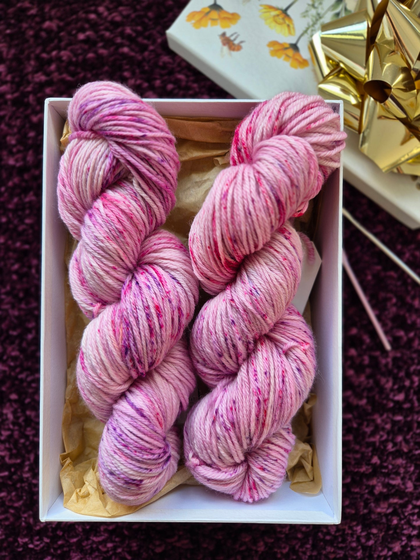 Confetti – Hand Dyed 100% Merino Wool | 8ply & 4ply Available