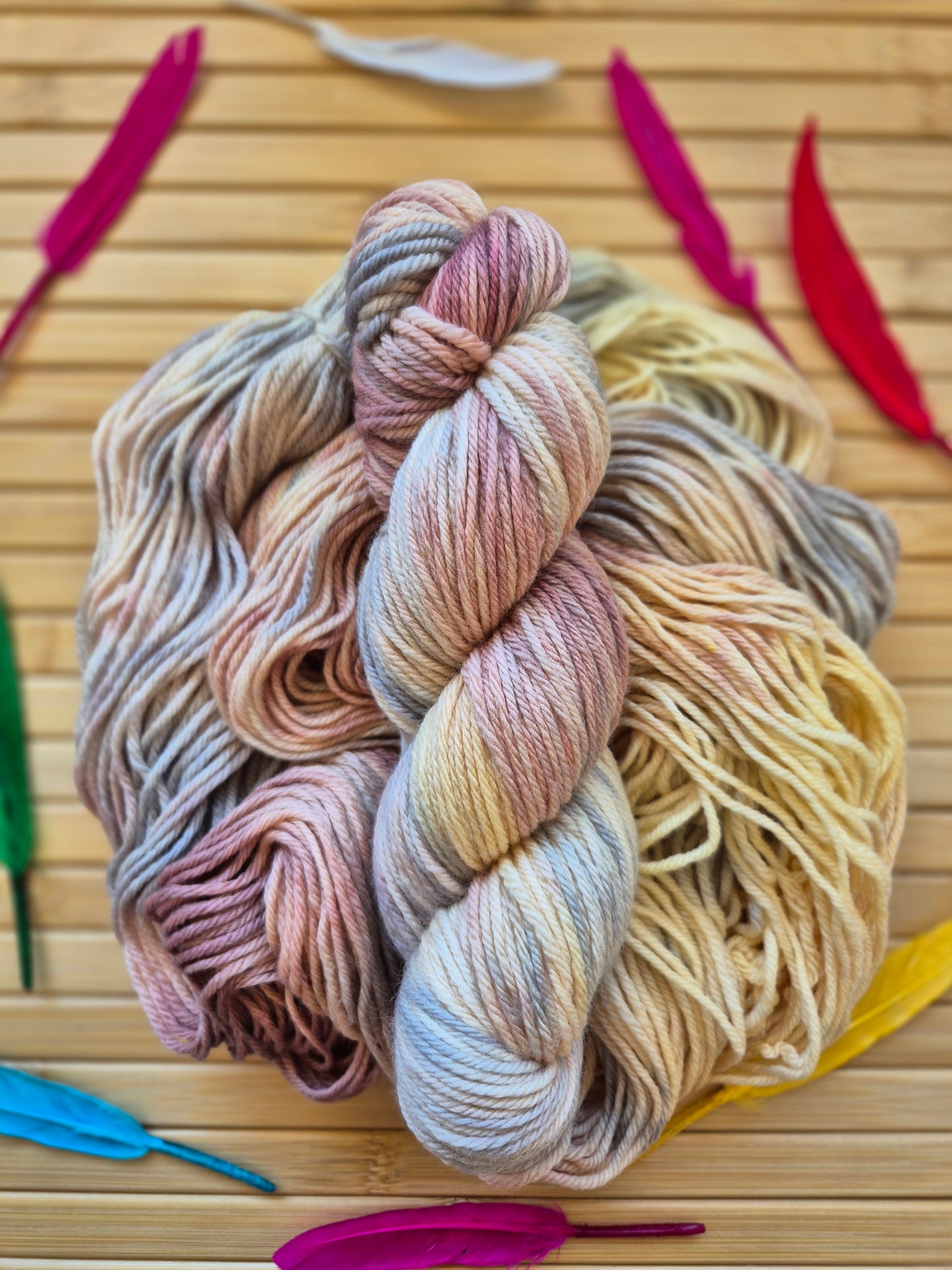 Emu – Hand Dyed 100% Merino Wool | 8ply & 4ply Available