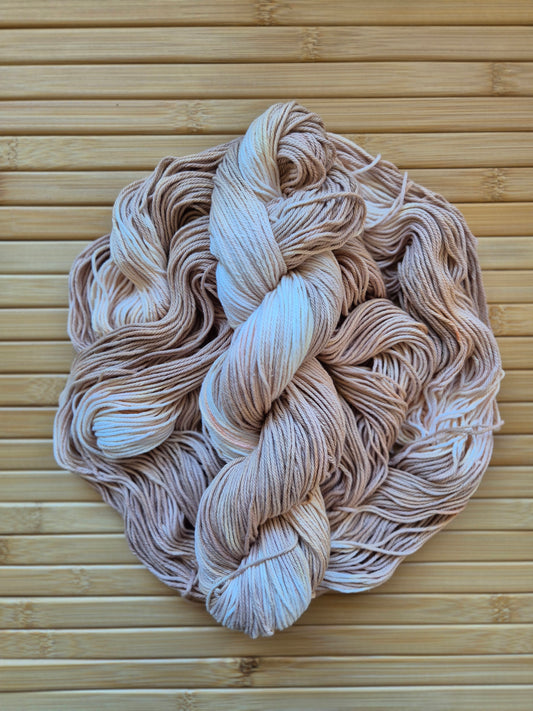 Jersey Caramel – Hand Dyed 100% Cotton Yarn | 8ply
