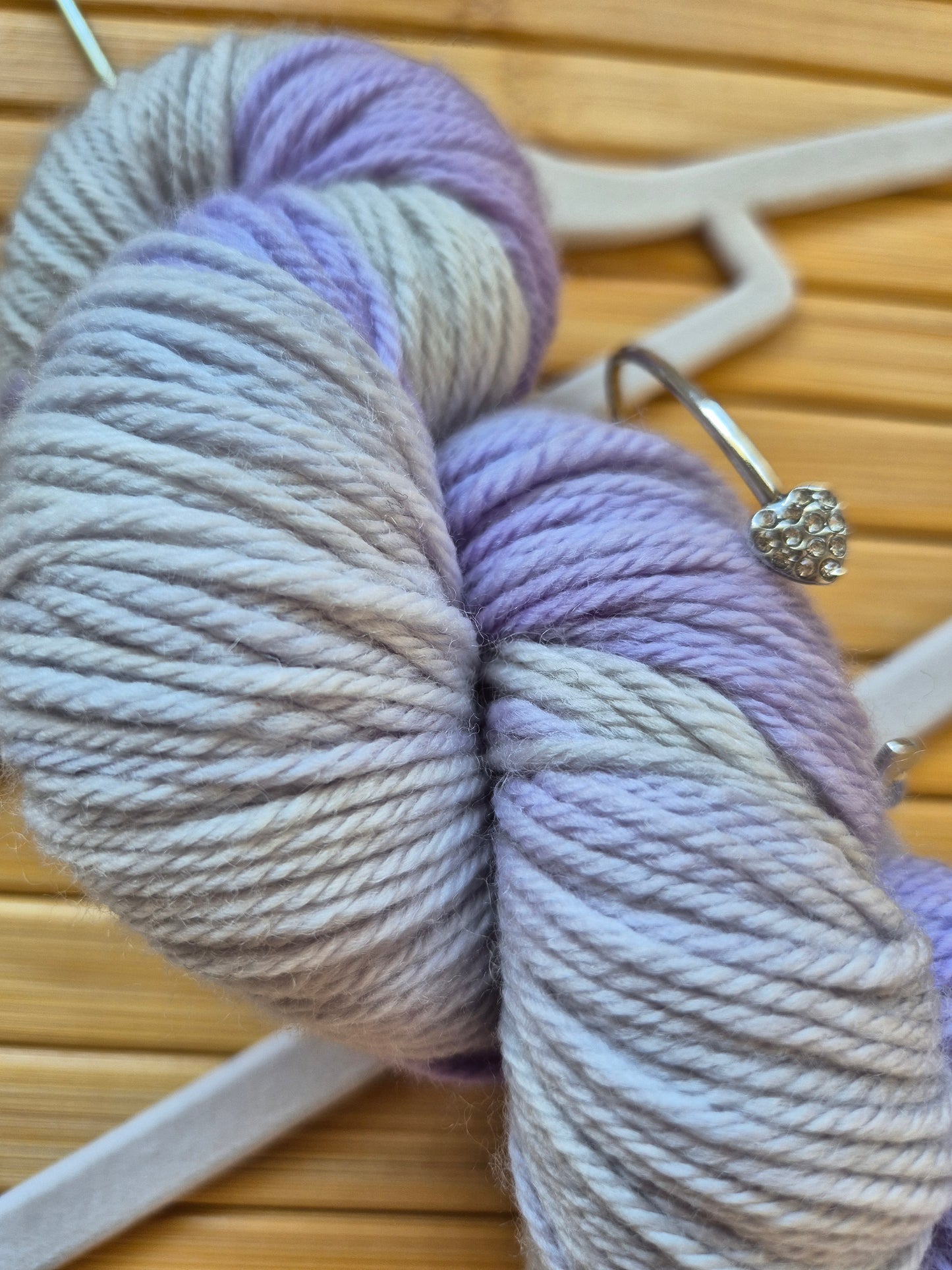Lavender Fields – Hand Dyed 100% Merino Wool | 8ply & 4ply Available