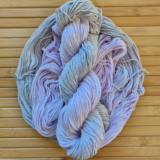 Lavender Fields – Hand Dyed 100% Cotton Yarn | 8ply