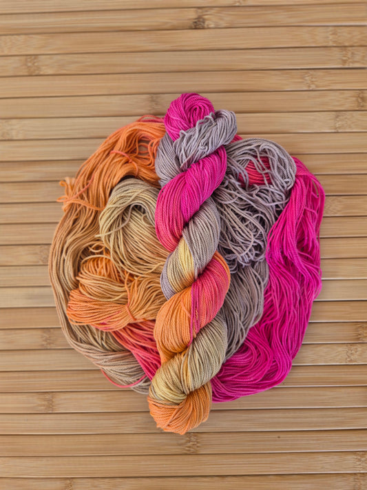 Mango Tango — 100% Peruvian Pima Cotton (DK/8ply)