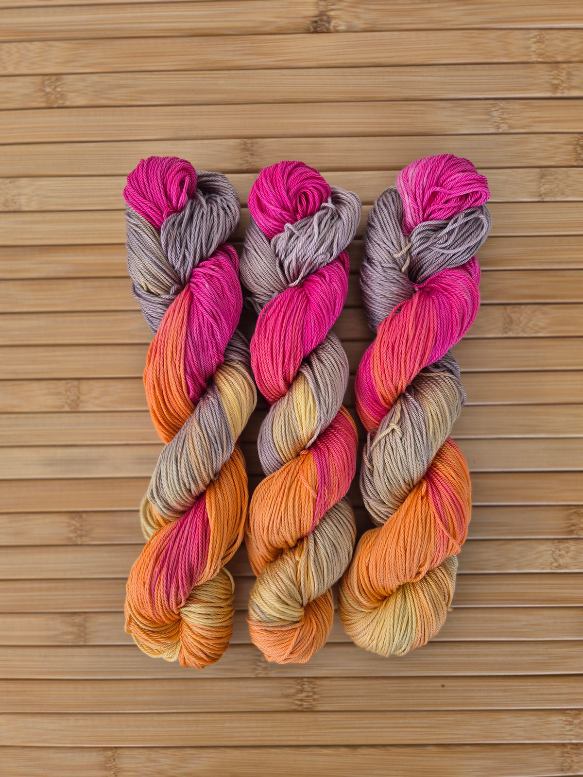Mango Tango — 100% Peruvian Pima Cotton (DK/8ply)