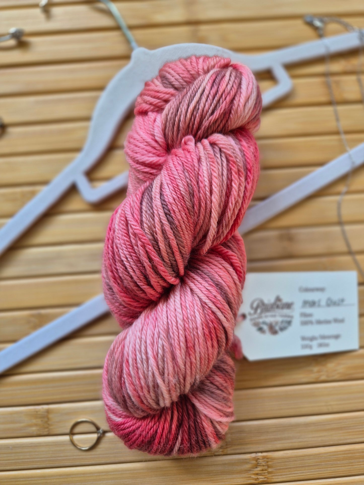 Mars Dust – Hand Dyed 100% Merino Yarn (8ply DK, 100g Skein)