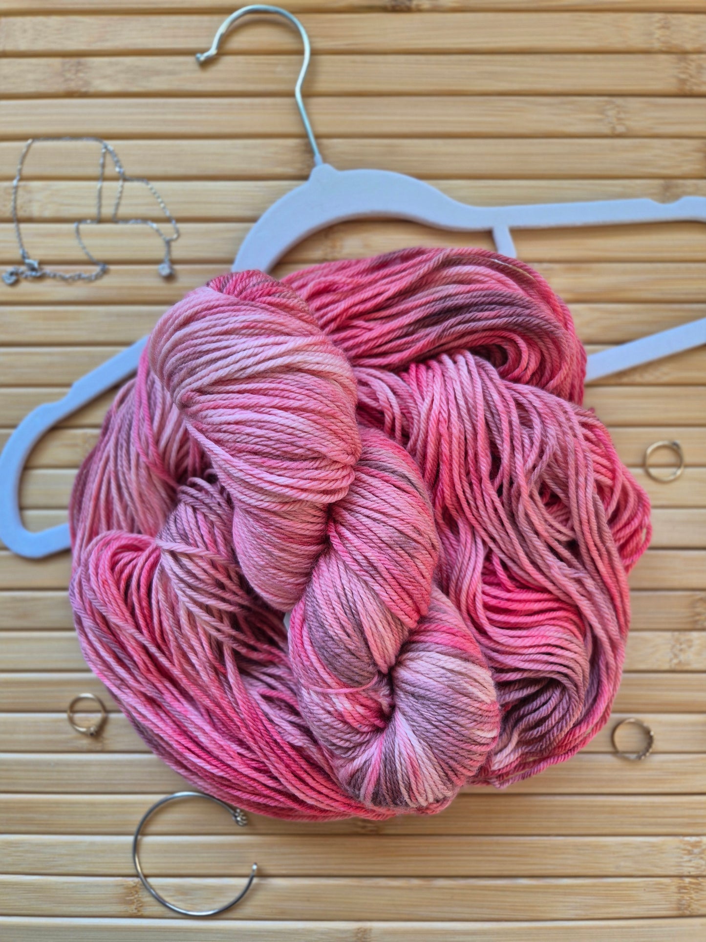 Mars Dust – Hand Dyed 100% Merino Yarn (8ply DK, 100g Skein)