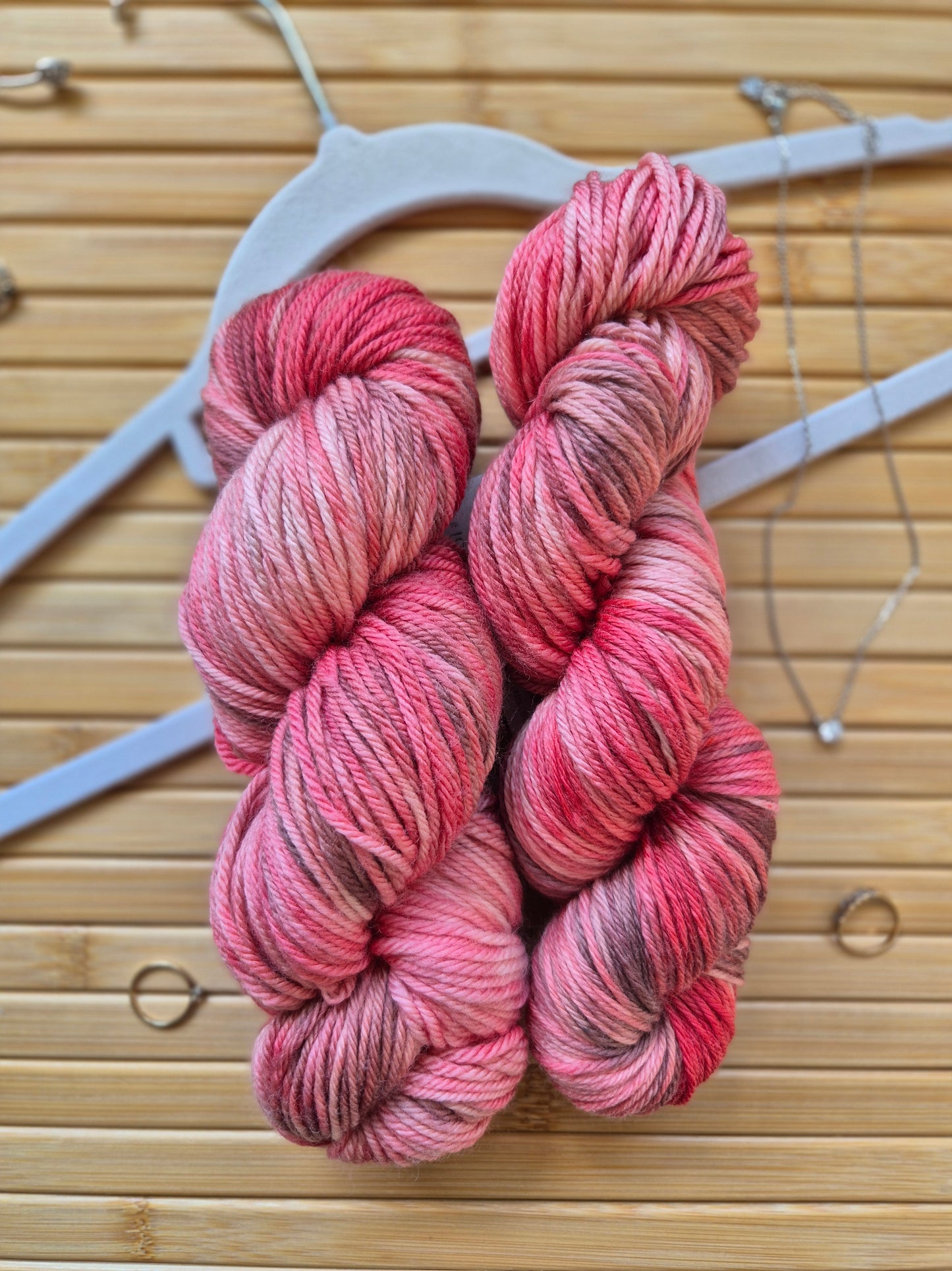 Mars Dust – Hand Dyed 100% Merino Yarn (8ply DK, 100g Skein)