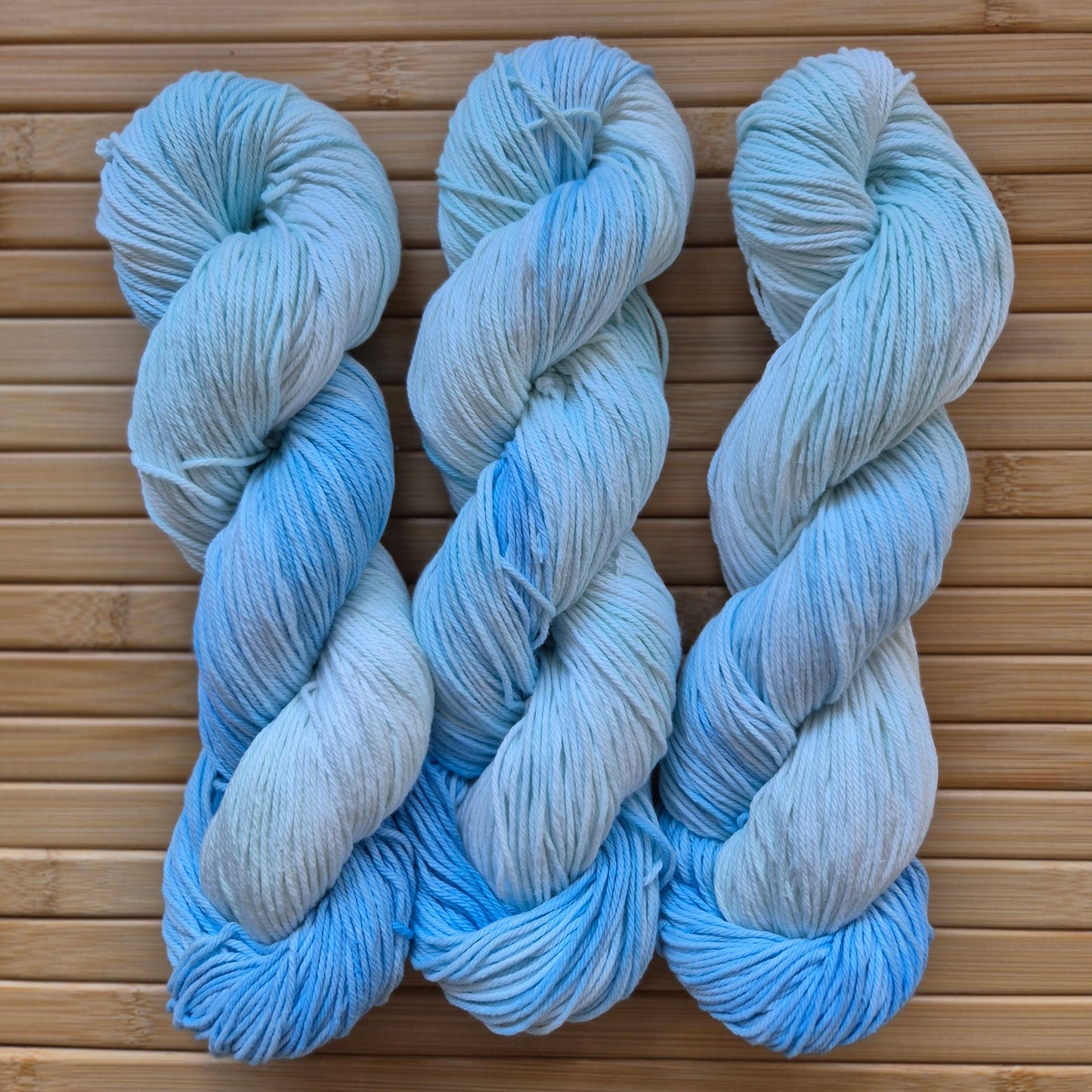 Seafoam – Hand Dyed 100% Cotton Yarn | 8ply