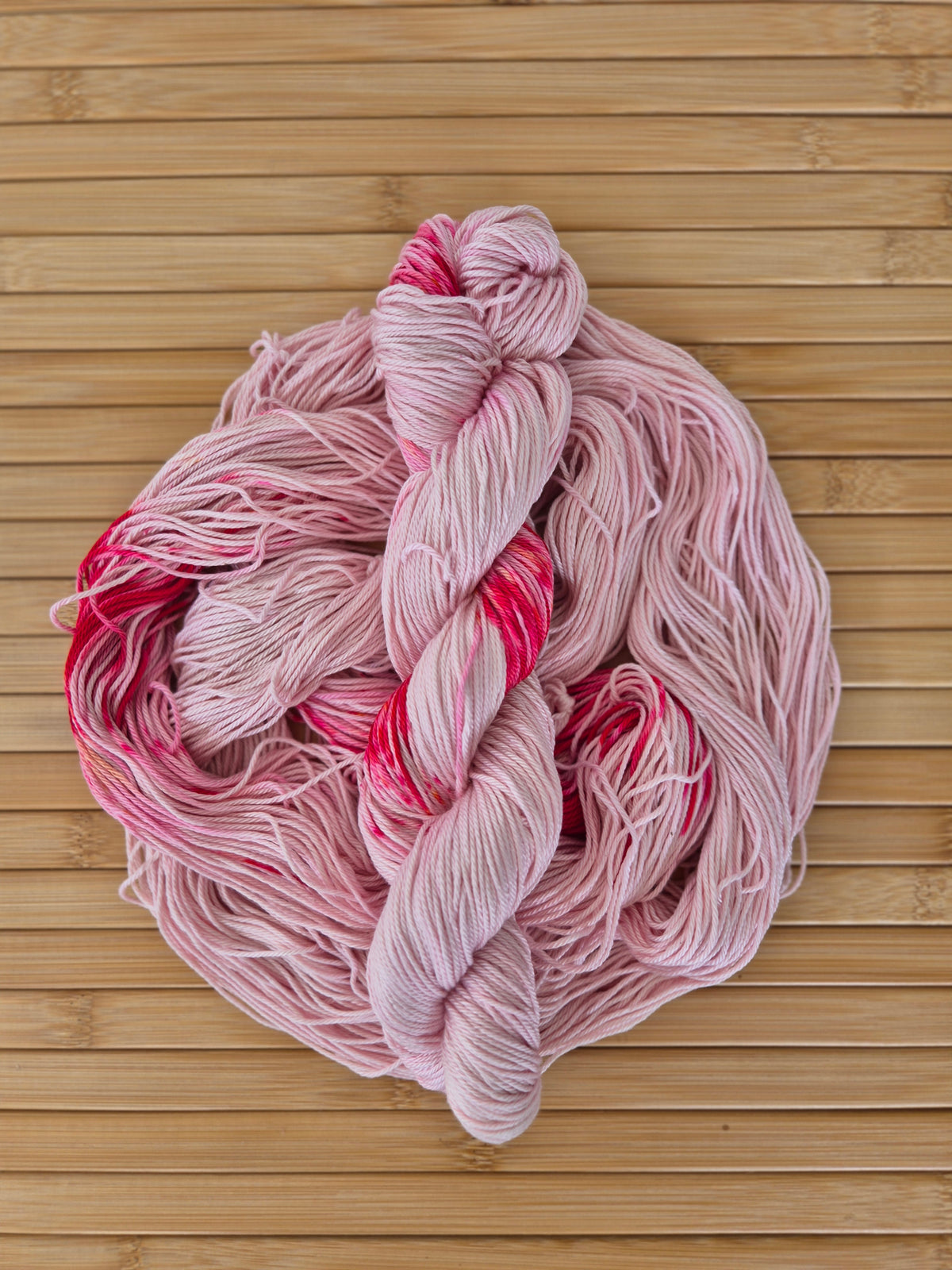 Strawberries & Cream — 100% Peruvian Pima Cotton (DK/8ply)