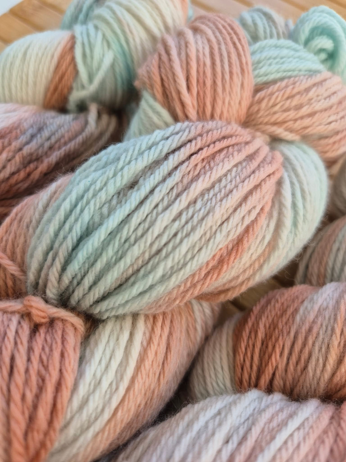NEW BASE — Turquoise Latte — 100% Merino Wool