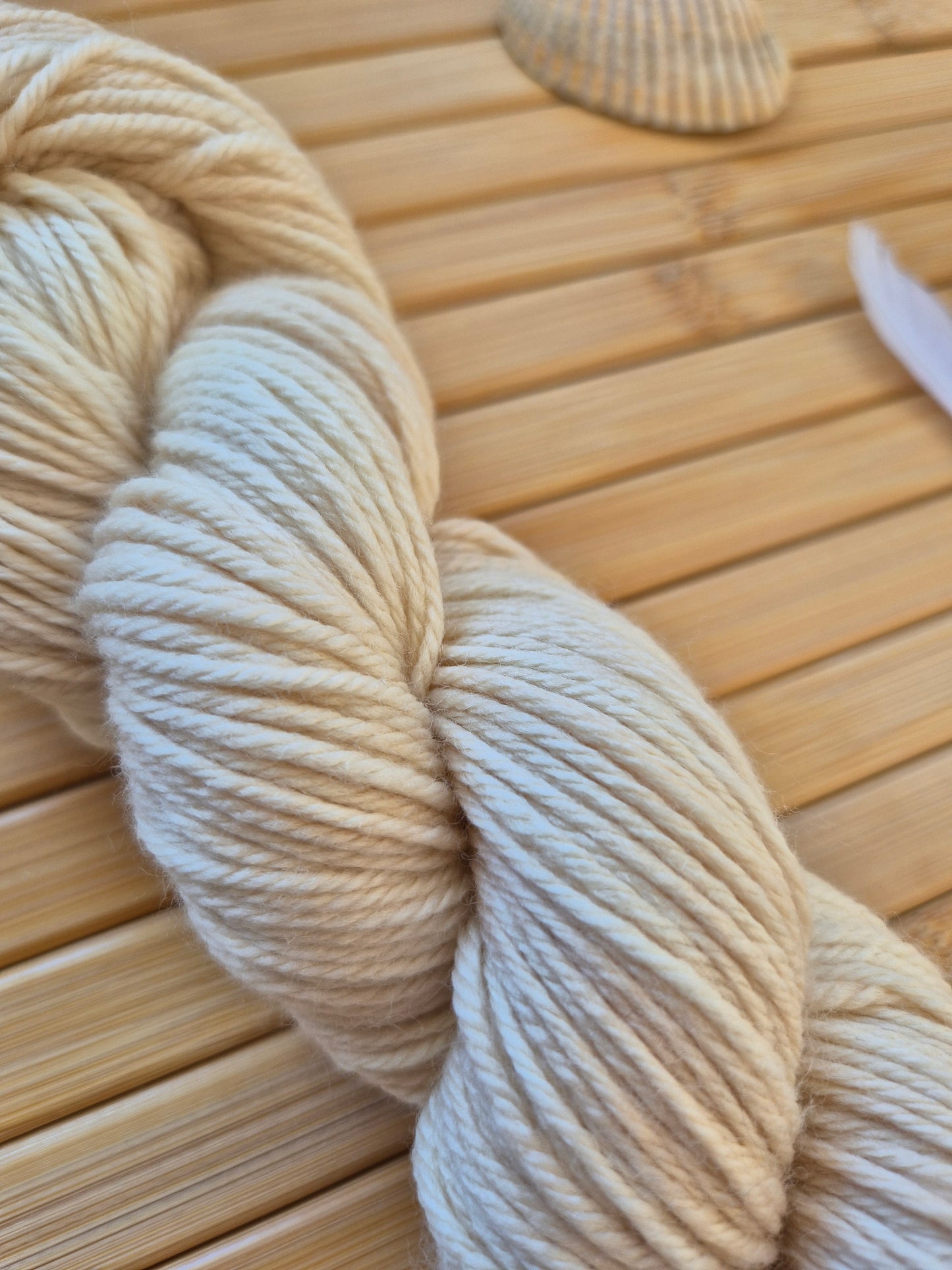 Wheat – Soft and Warm Neutral Merino Wool 8ply DK, 100g