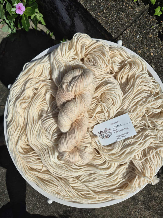 Wheat – Hand Dyed 100% Merino Yarn (8ply DK, 100g Skein)