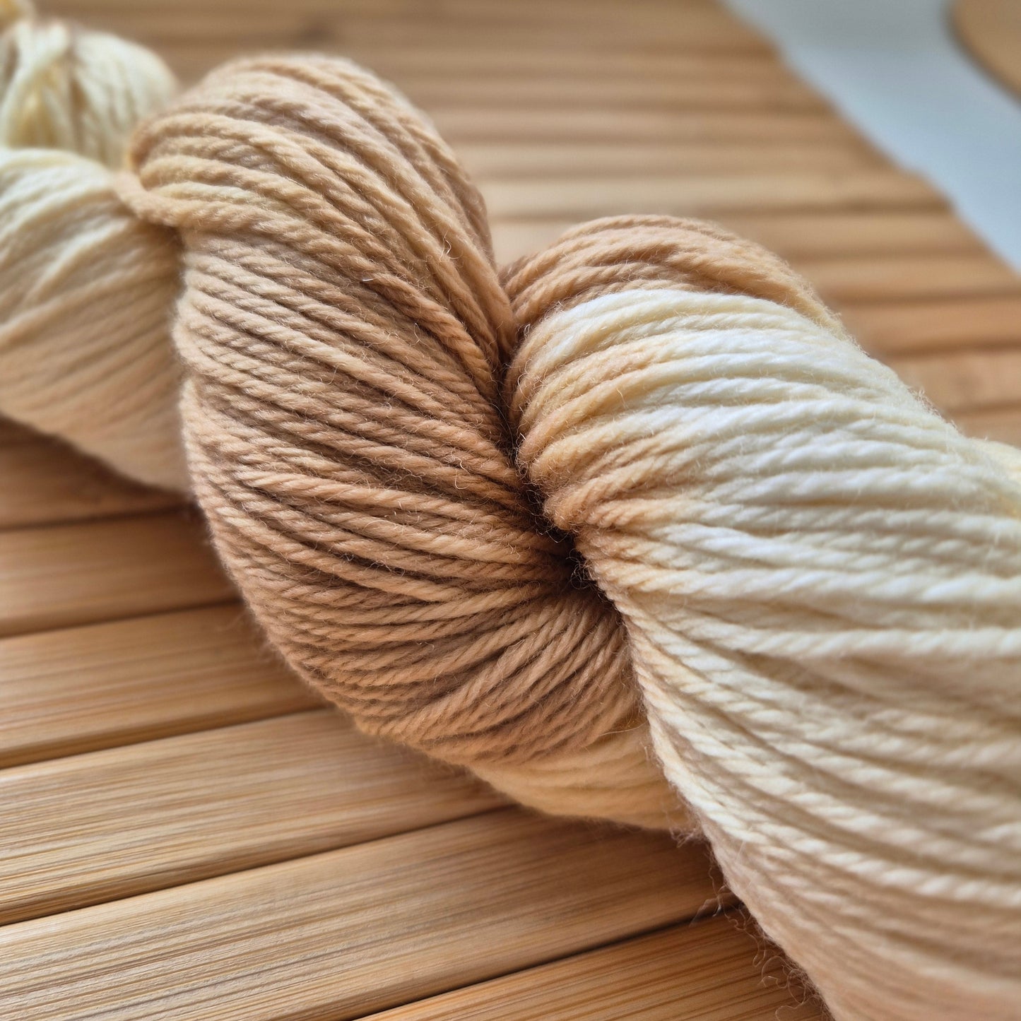 Jersey Caramel – Hand Dyed 100% Merino Wool | 8ply & 4ply Available