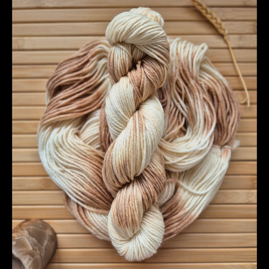 Jersey Caramel – Hand Dyed 100% Merino Wool | 8ply & 4ply Available