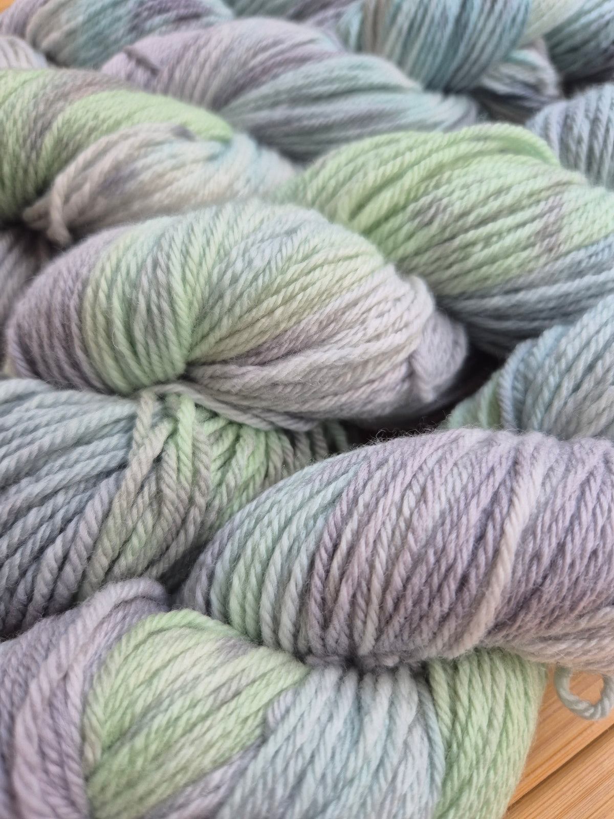 SALE - Phantom's Glow - 100% Non Superwash Merino 8ply