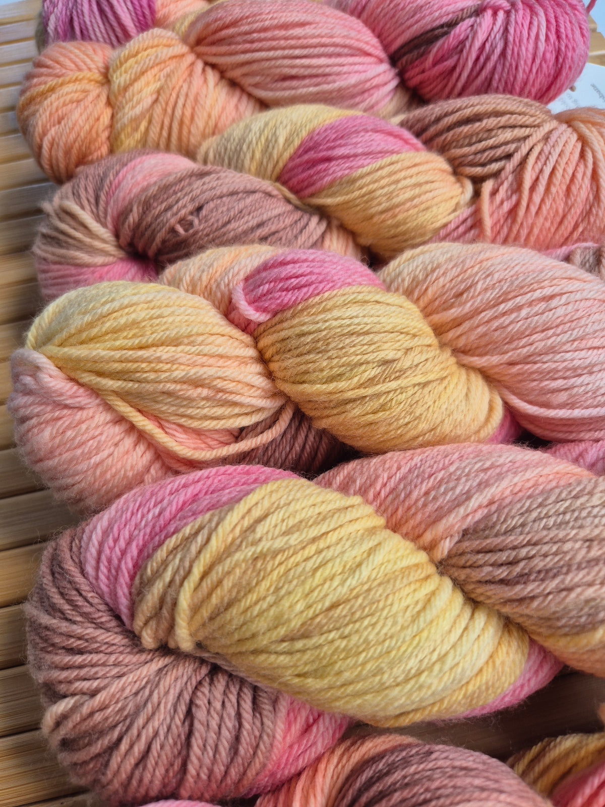 SALE - Mango Tango – Hand Dyed 100% Merino Wool | 8ply & 4ply Available