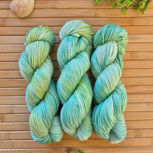 Evergreen – Hand Dyed 100% Merino Wool | 8ply & 4ply Available